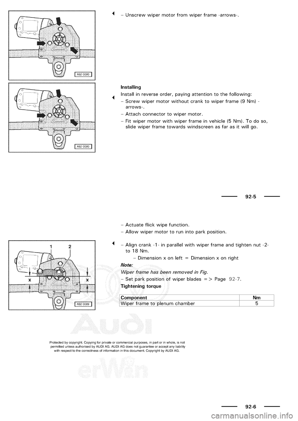 AUDI A3 2003 8L / 1.G Electrical System Manual PDF 