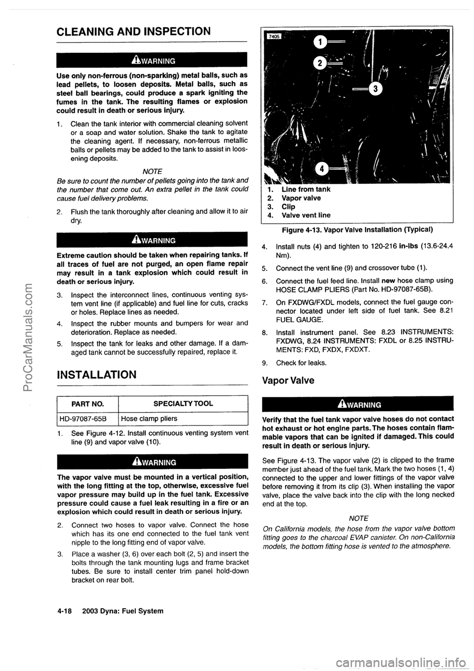 HARLEY-DAVIDSON DYNA GLIDE 2003  Service Manual  [20]
ProCarManuals.com 