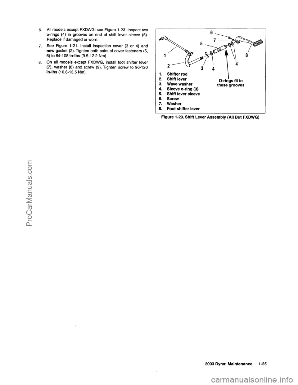 HARLEY-DAVIDSON DYNA GLIDE 2003 Workshop Manual  [27]
ProCarManuals.com 