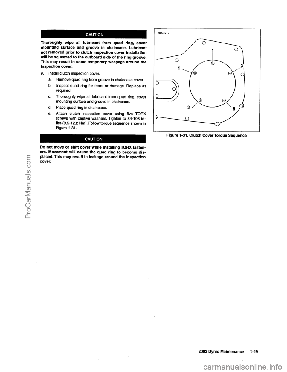 HARLEY-DAVIDSON DYNA GLIDE 2003 Workshop Manual  [31]
ProCarManuals.com 