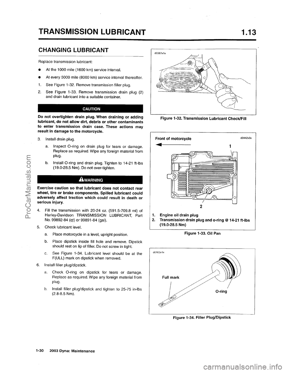 HARLEY-DAVIDSON DYNA GLIDE 2003 Workshop Manual  [32]
ProCarManuals.com 