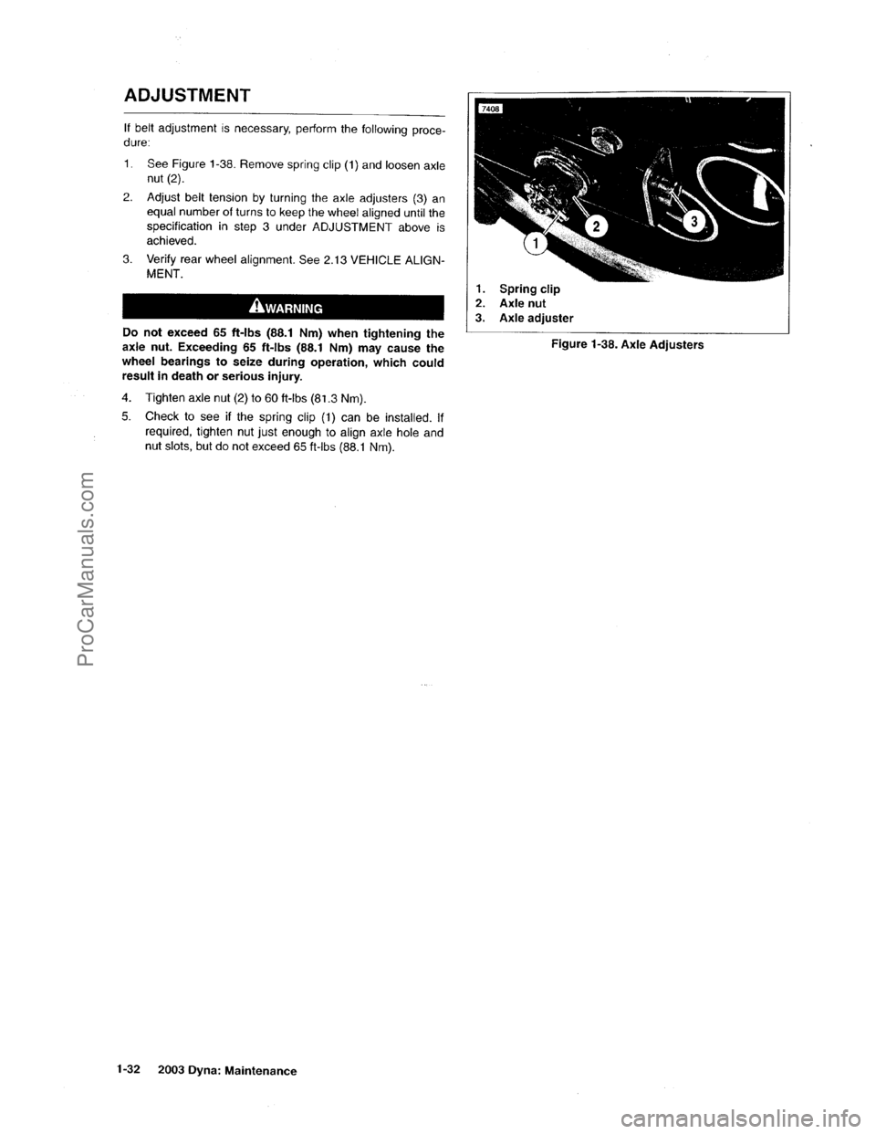 HARLEY-DAVIDSON DYNA GLIDE 2003 Workshop Manual  [34]
ProCarManuals.com 