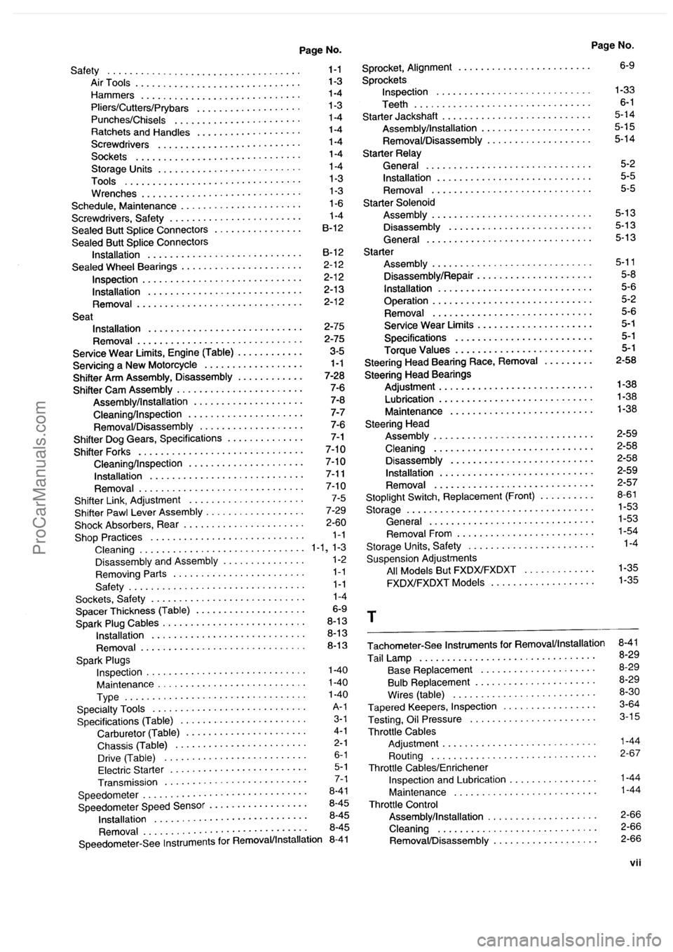 HARLEY-DAVIDSON DYNA GLIDE 2003  Service Manual  [9]
ProCarManuals.com 