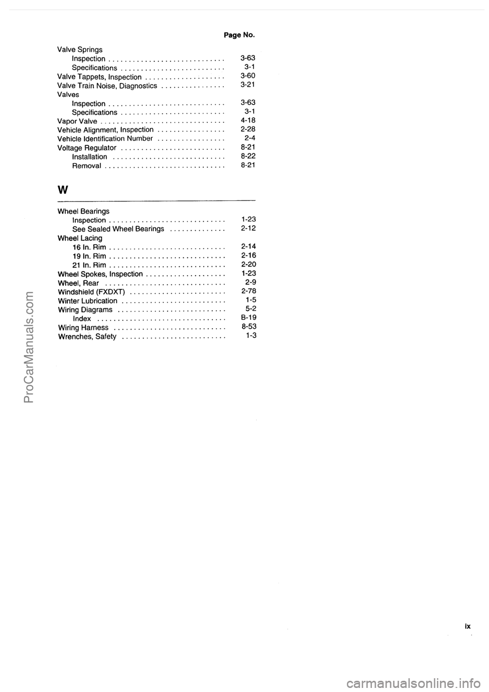 HARLEY-DAVIDSON DYNA GLIDE 2003  Service Manual  [11]
ProCarManuals.com 