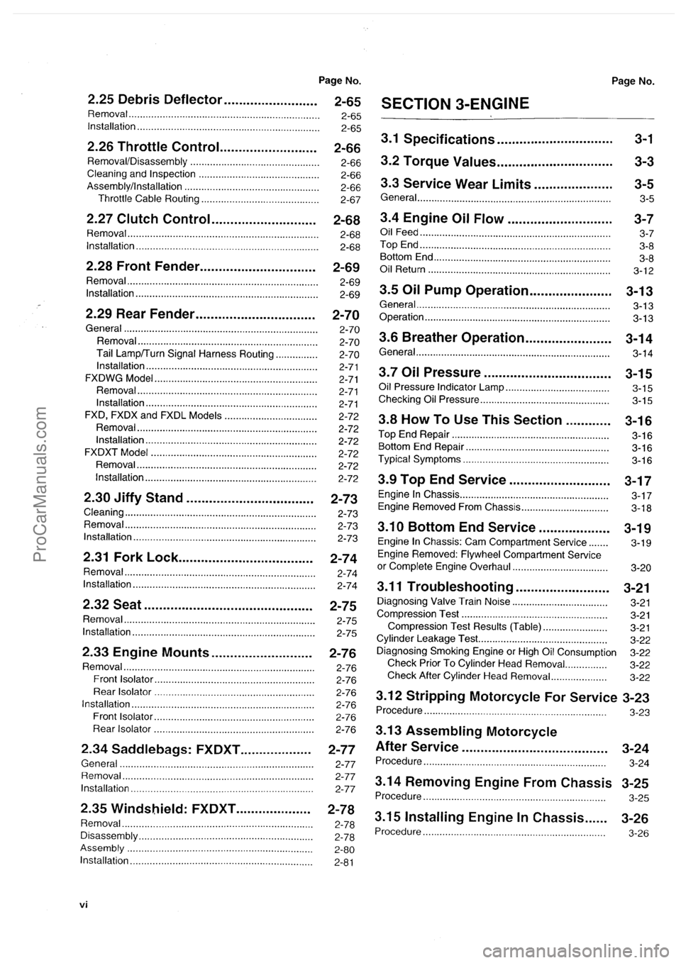 HARLEY-DAVIDSON DYNA GLIDE 2003  Service Manual  [14]
ProCarManuals.com 