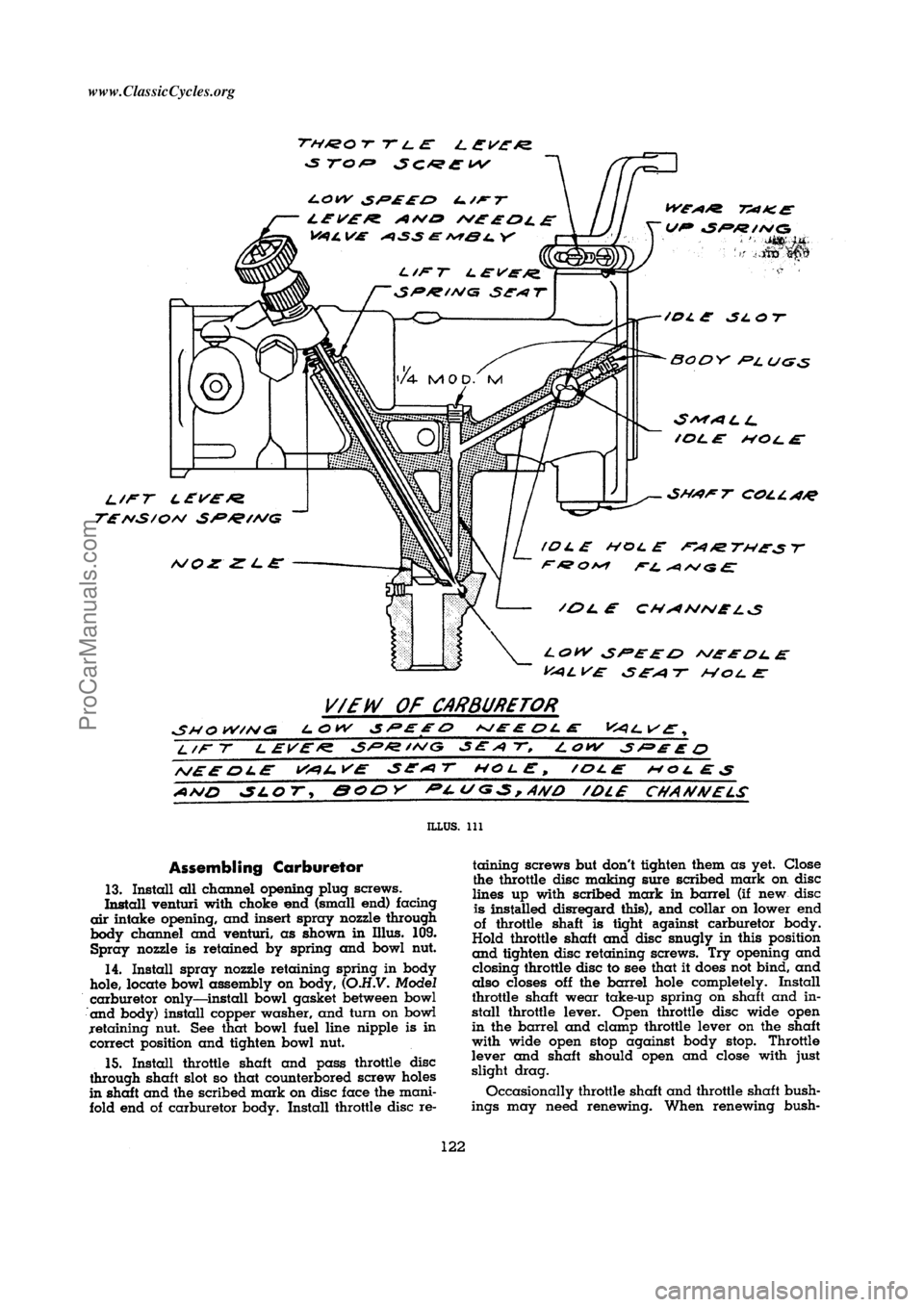 HARLEY-DAVIDSON KNUCKLEHEAD 1940  Service Manual  [122]ProCarManuals.com     www.ClassicCycles.org  