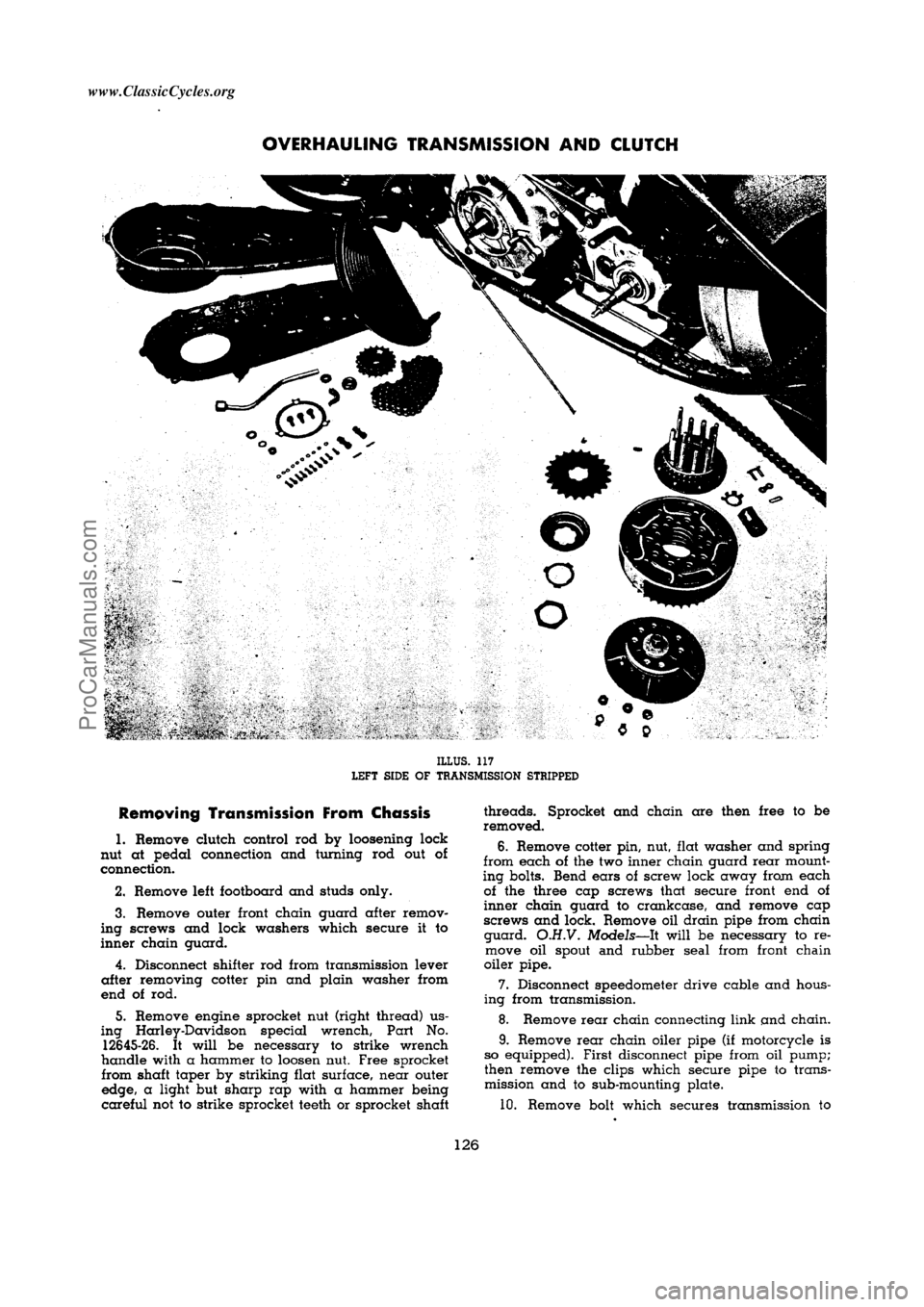 HARLEY-DAVIDSON KNUCKLEHEAD 1940  Service Manual  [126]ProCarManuals.com     www.ClassicCycles.org  