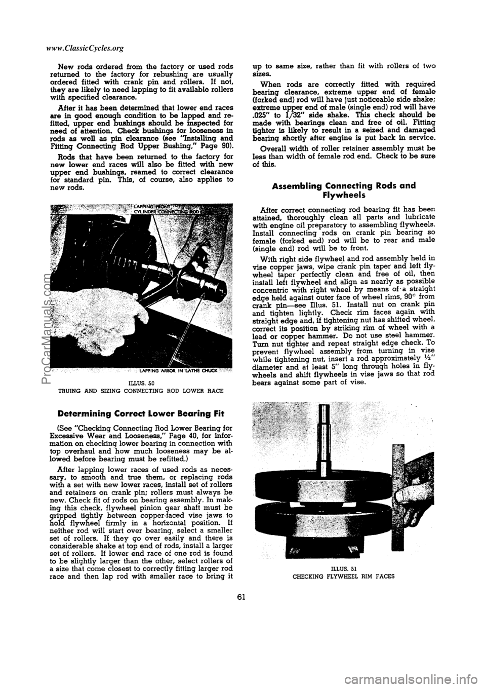 HARLEY-DAVIDSON KNUCKLEHEAD 1940 Repair Manual  [61]ProCarManuals.com     www.ClassicCycles.org  