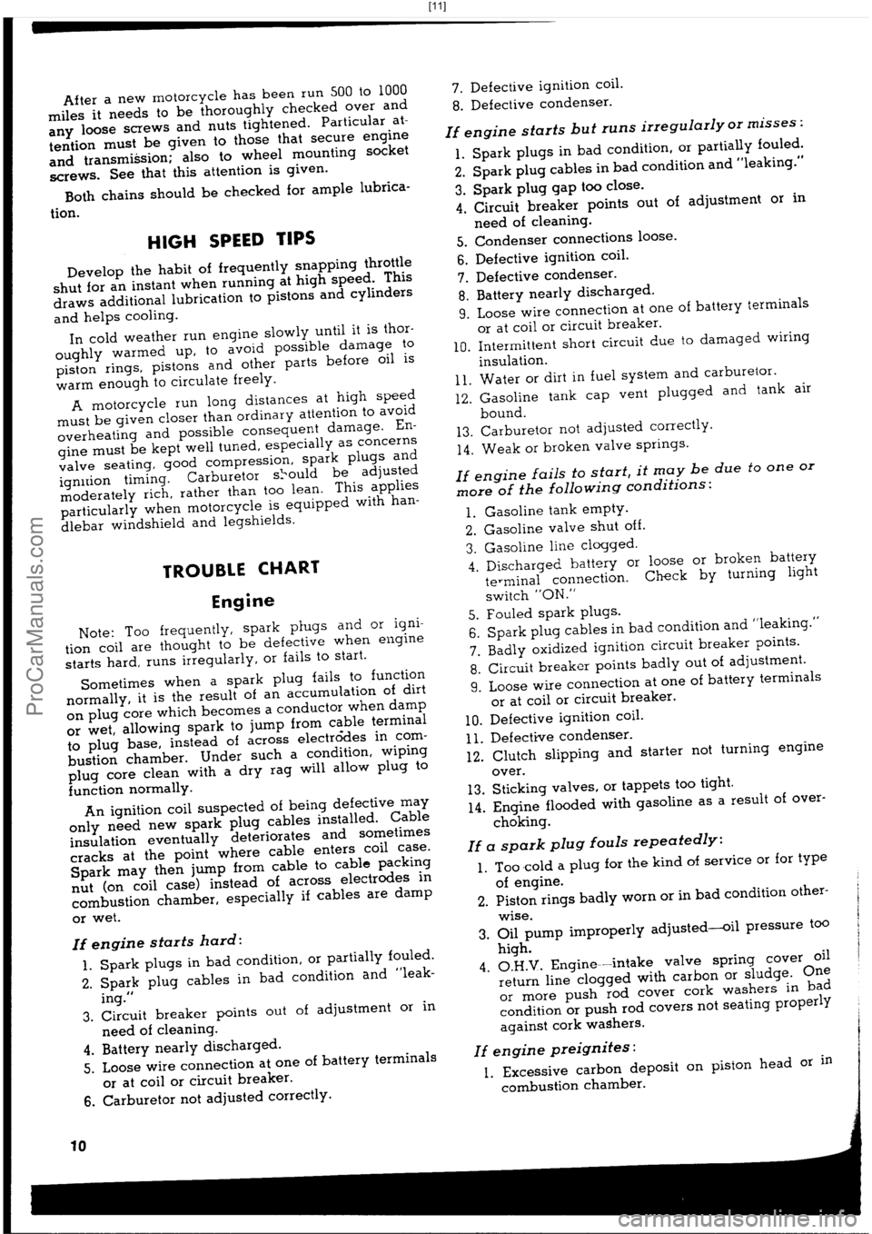 HARLEY-DAVIDSON PANHEAD 1948 User Guide  [11]
ProCarManuals.com 