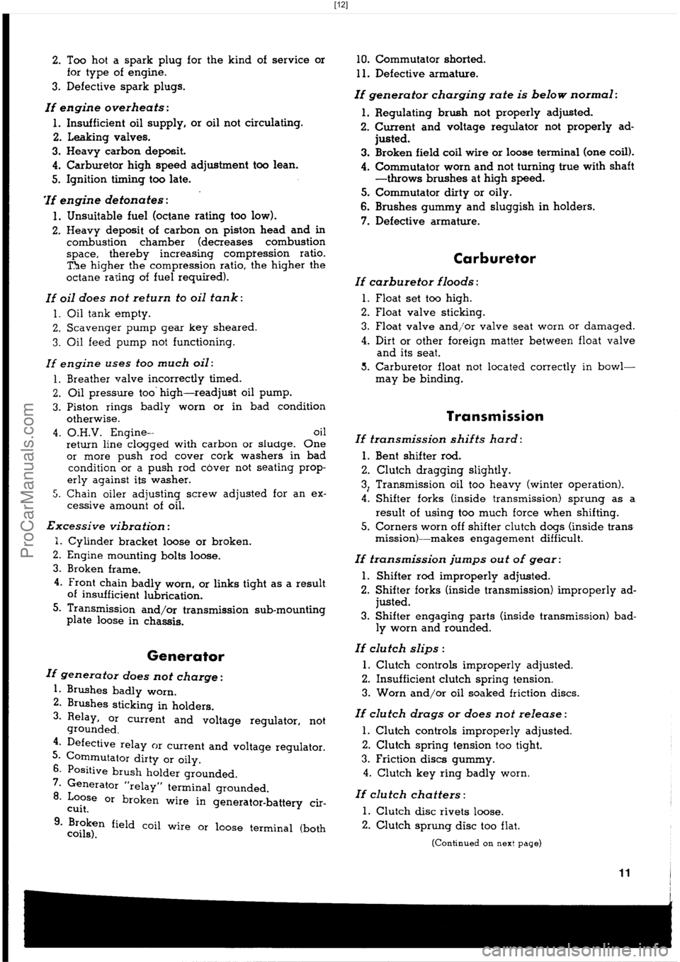 HARLEY-DAVIDSON PANHEAD 1948 User Guide  [12]
ProCarManuals.com 