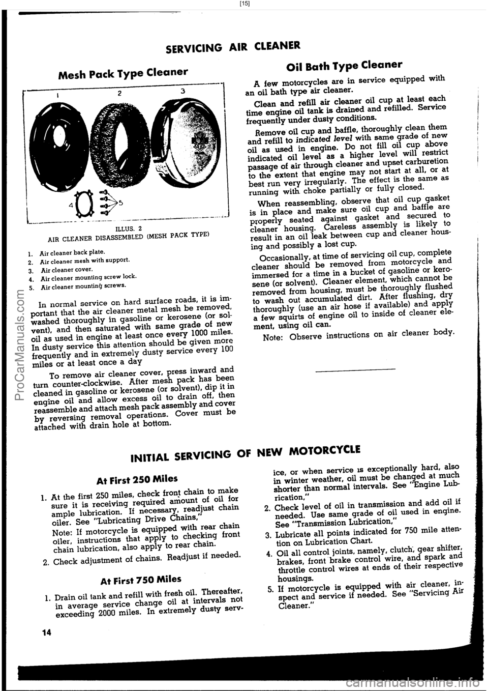 HARLEY-DAVIDSON PANHEAD 1948 User Guide  [15]
ProCarManuals.com 