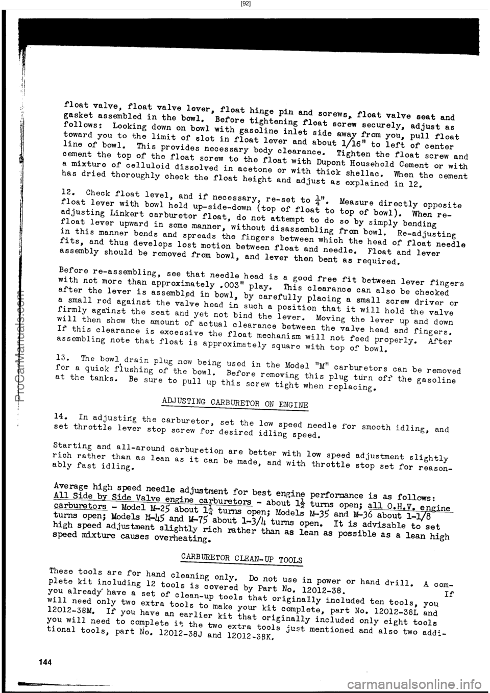 HARLEY-DAVIDSON PANHEAD 1948  Service Manual  [92]
ProCarManuals.com 