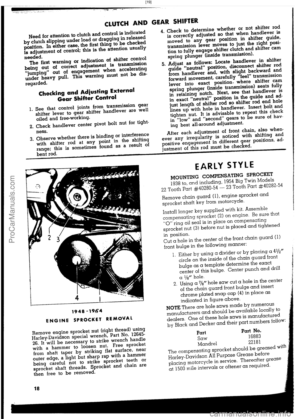 HARLEY-DAVIDSON PANHEAD 1948 User Guide  [19]
ProCarManuals.com 