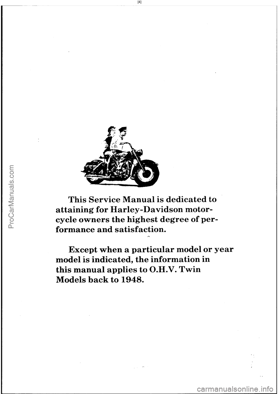 HARLEY-DAVIDSON PANHEAD 1948  Service Manual  [4]
ProCarManuals.com 
