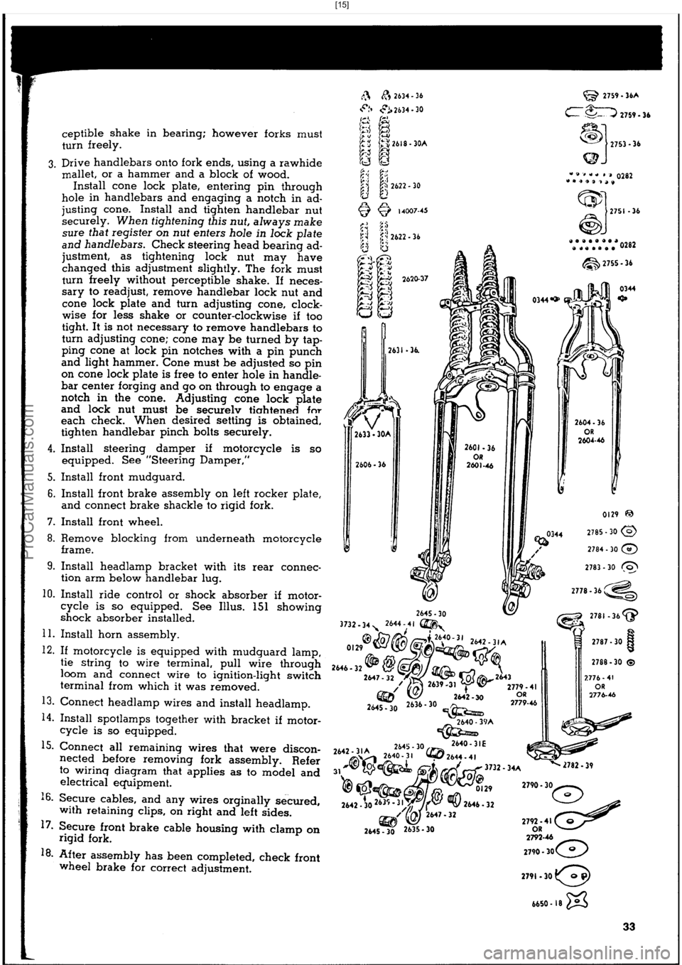 HARLEY-DAVIDSON PANHEAD 1948 Owners Guide  [15]
ProCarManuals.com 