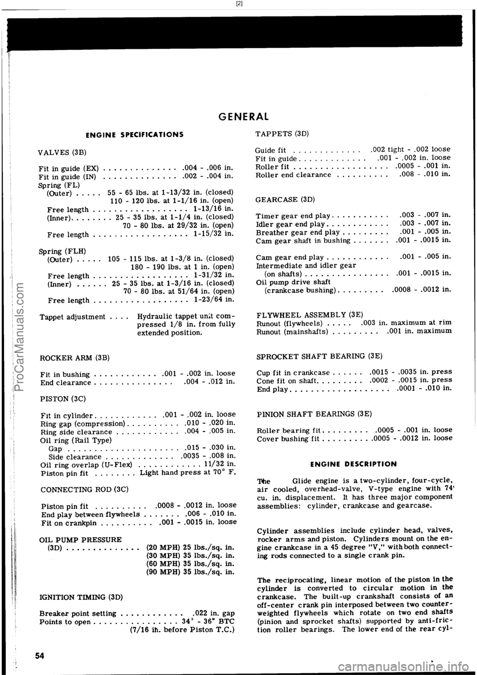 HARLEY-DAVIDSON PANHEAD 1948 Workshop Manual  [2]
ProCarManuals.com 