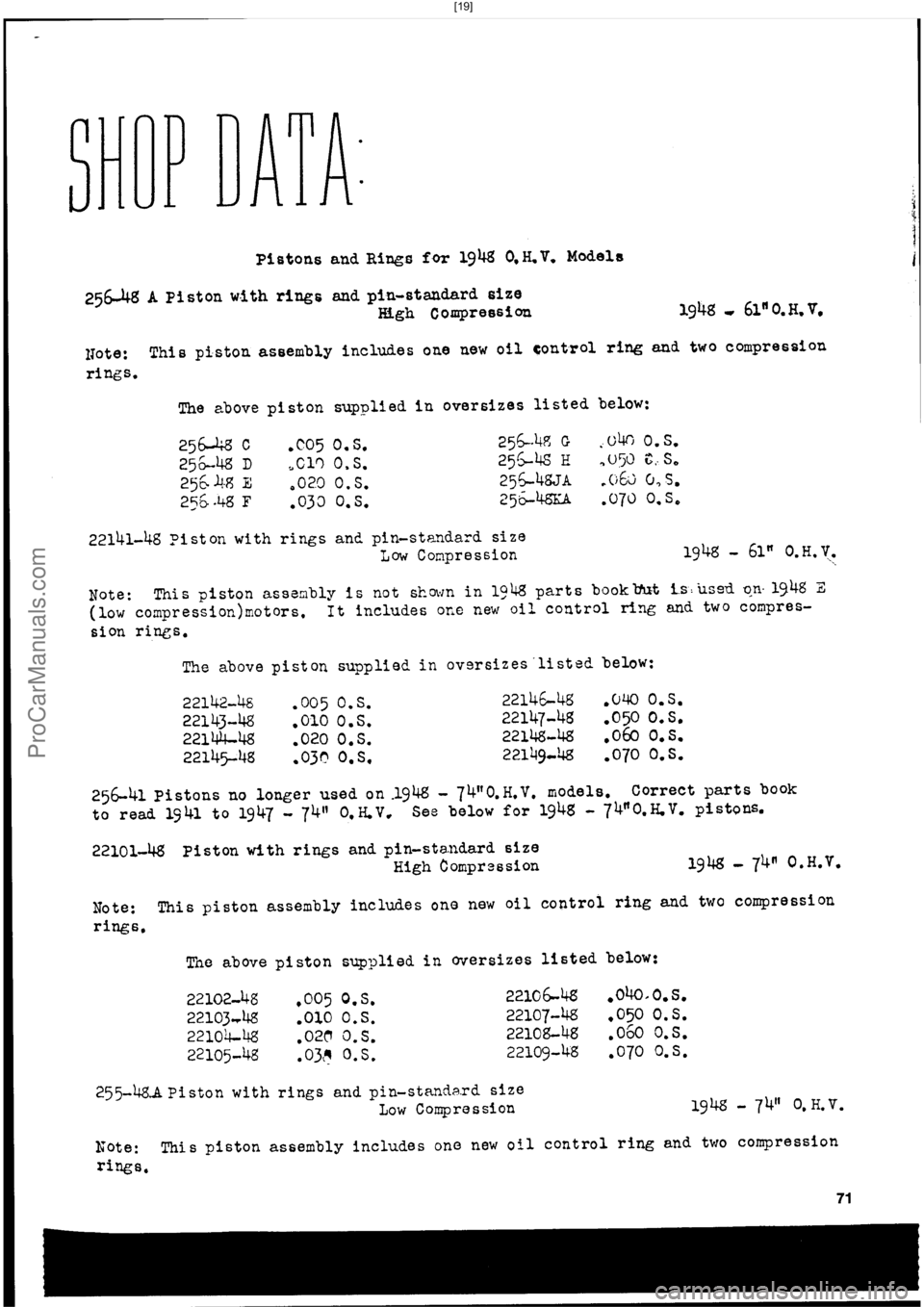 HARLEY-DAVIDSON PANHEAD 1948 Manual PDF  [19]
ProCarManuals.com 