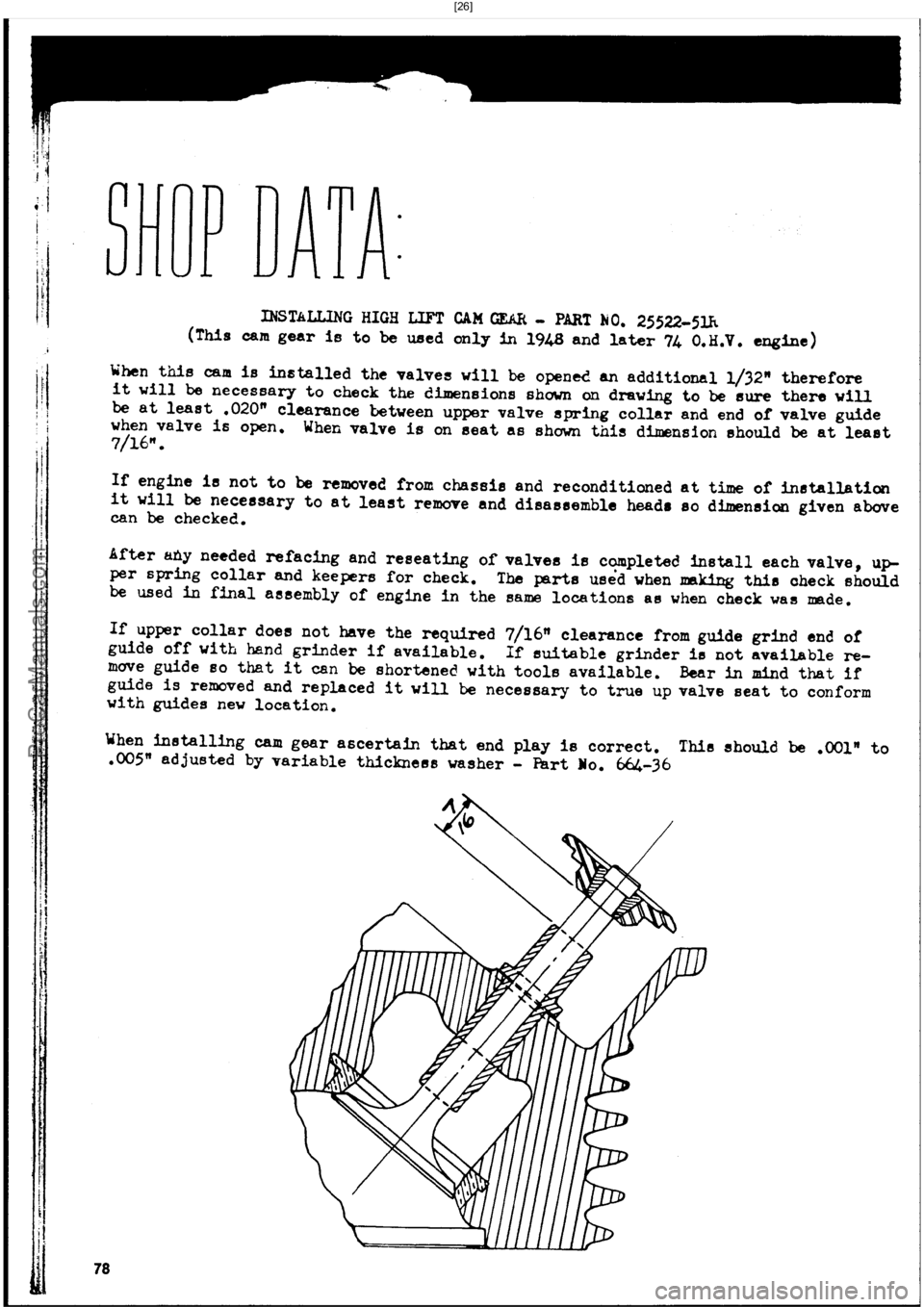 HARLEY-DAVIDSON PANHEAD 1948 Manual PDF  [26]
ProCarManuals.com 