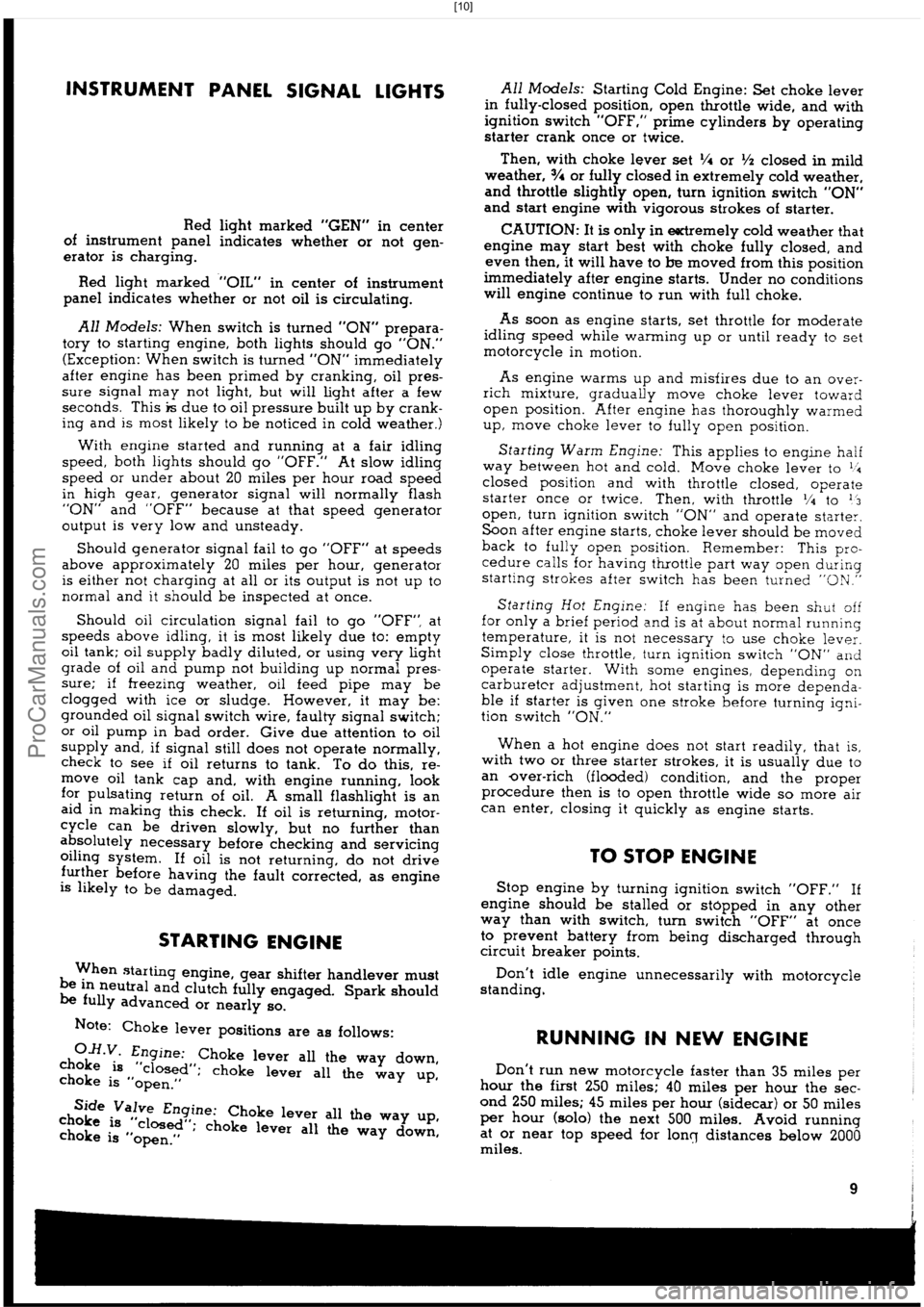 HARLEY-DAVIDSON PANHEAD 1948  Service Manual  [10]
ProCarManuals.com 