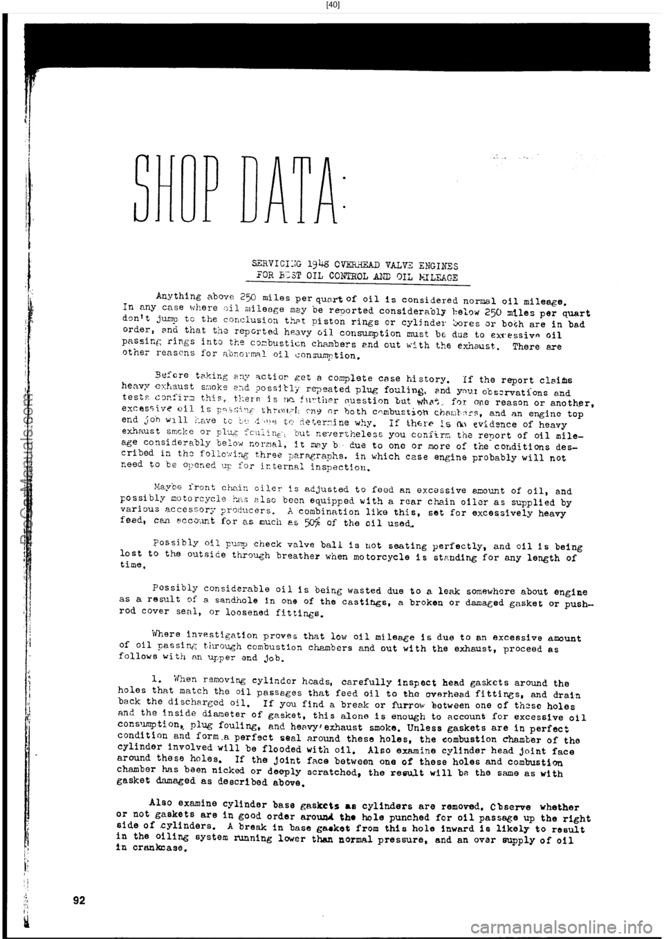 HARLEY-DAVIDSON PANHEAD 1948 Owners Manual  [40]
ProCarManuals.com 