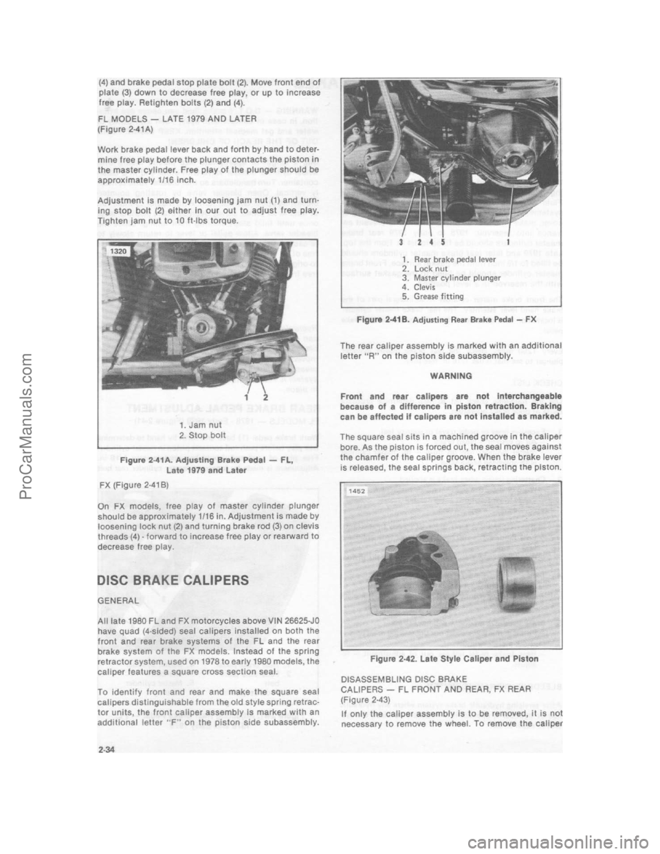 HARLEY-DAVIDSON SUPER GLIDE 1980 Workshop Manual ProCarManuals.com HARLEY-DAVIDSON SUPER GLIDE 1980 Workshop Manual ProCarManuals.com