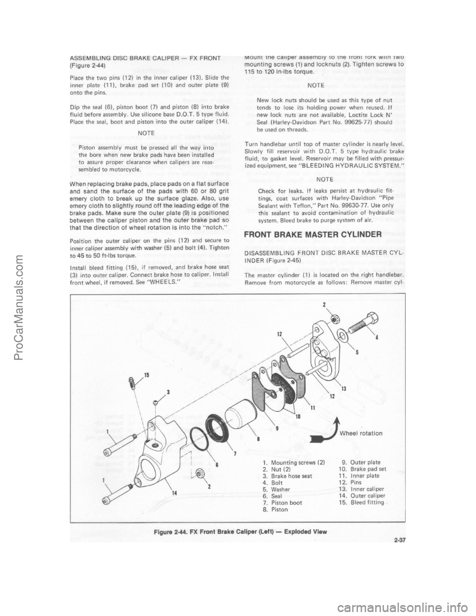 HARLEY-DAVIDSON SUPER GLIDE 1980 Workshop Manual ProCarManuals.com HARLEY-DAVIDSON SUPER GLIDE 1980 Workshop Manual ProCarManuals.com