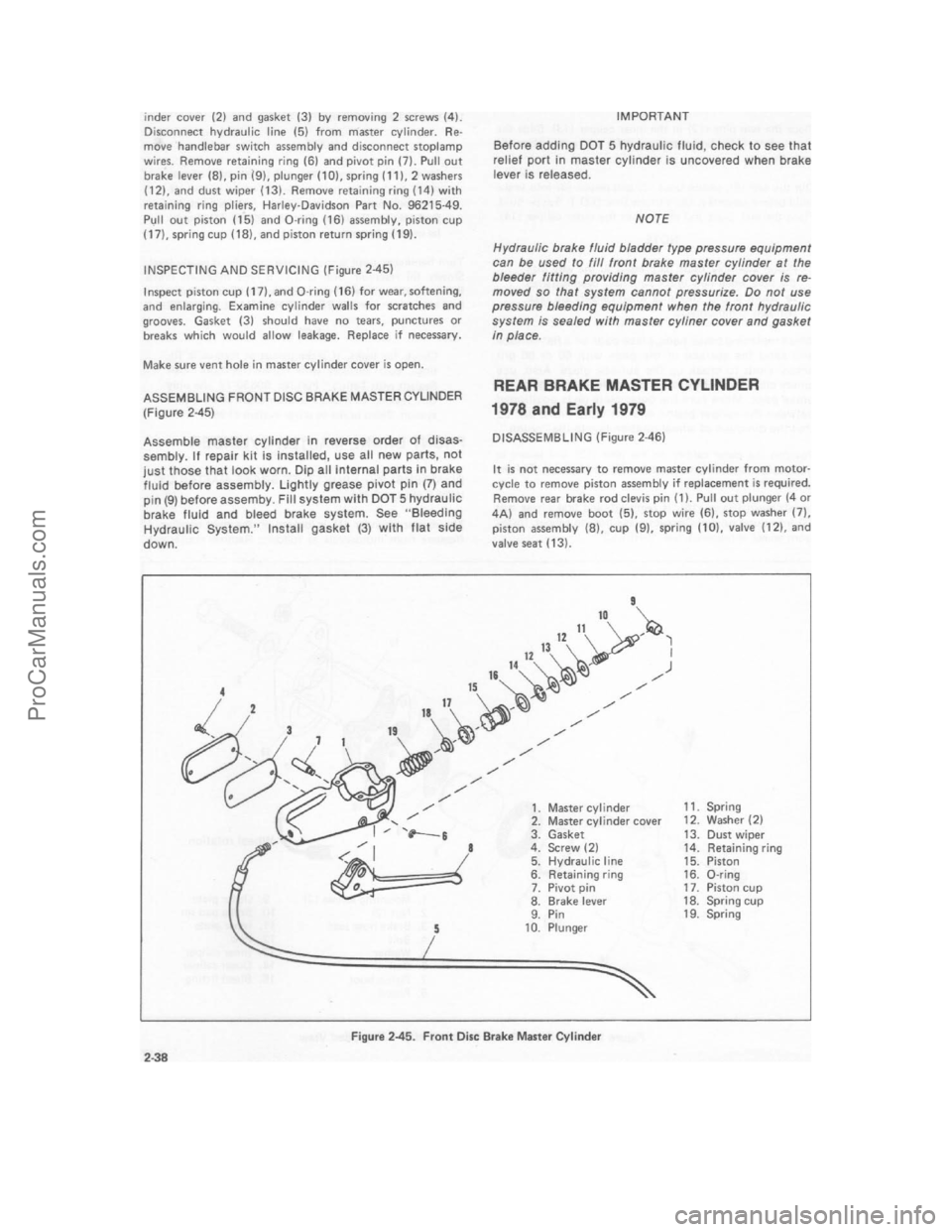 HARLEY-DAVIDSON SUPER GLIDE 1980 Workshop Manual ProCarManuals.com HARLEY-DAVIDSON SUPER GLIDE 1980 Workshop Manual ProCarManuals.com