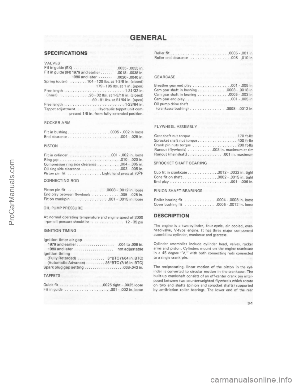 HARLEY-DAVIDSON SUPER GLIDE 1980 Repair Manual ProCarManuals.com HARLEY-DAVIDSON SUPER GLIDE 1980 Repair Manual ProCarManuals.com