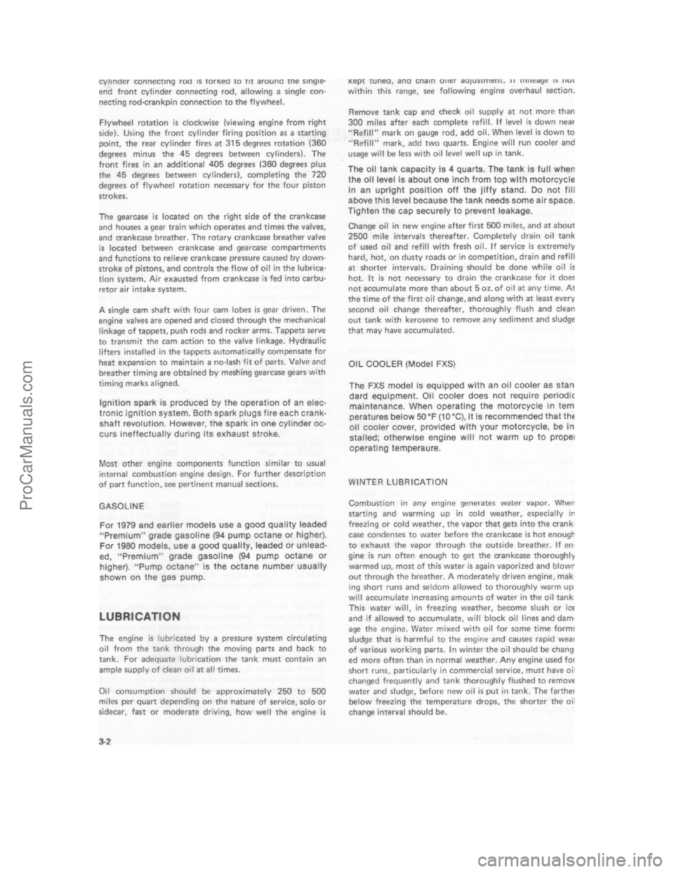 HARLEY-DAVIDSON SUPER GLIDE 1980 Repair Manual ProCarManuals.com HARLEY-DAVIDSON SUPER GLIDE 1980 Repair Manual ProCarManuals.com