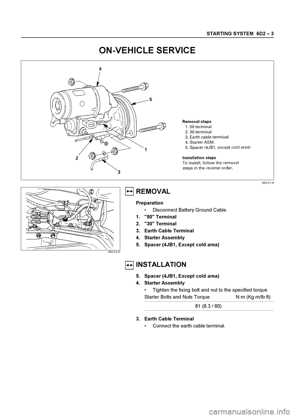 ISUZU ELF 1999  Workshop Manual 