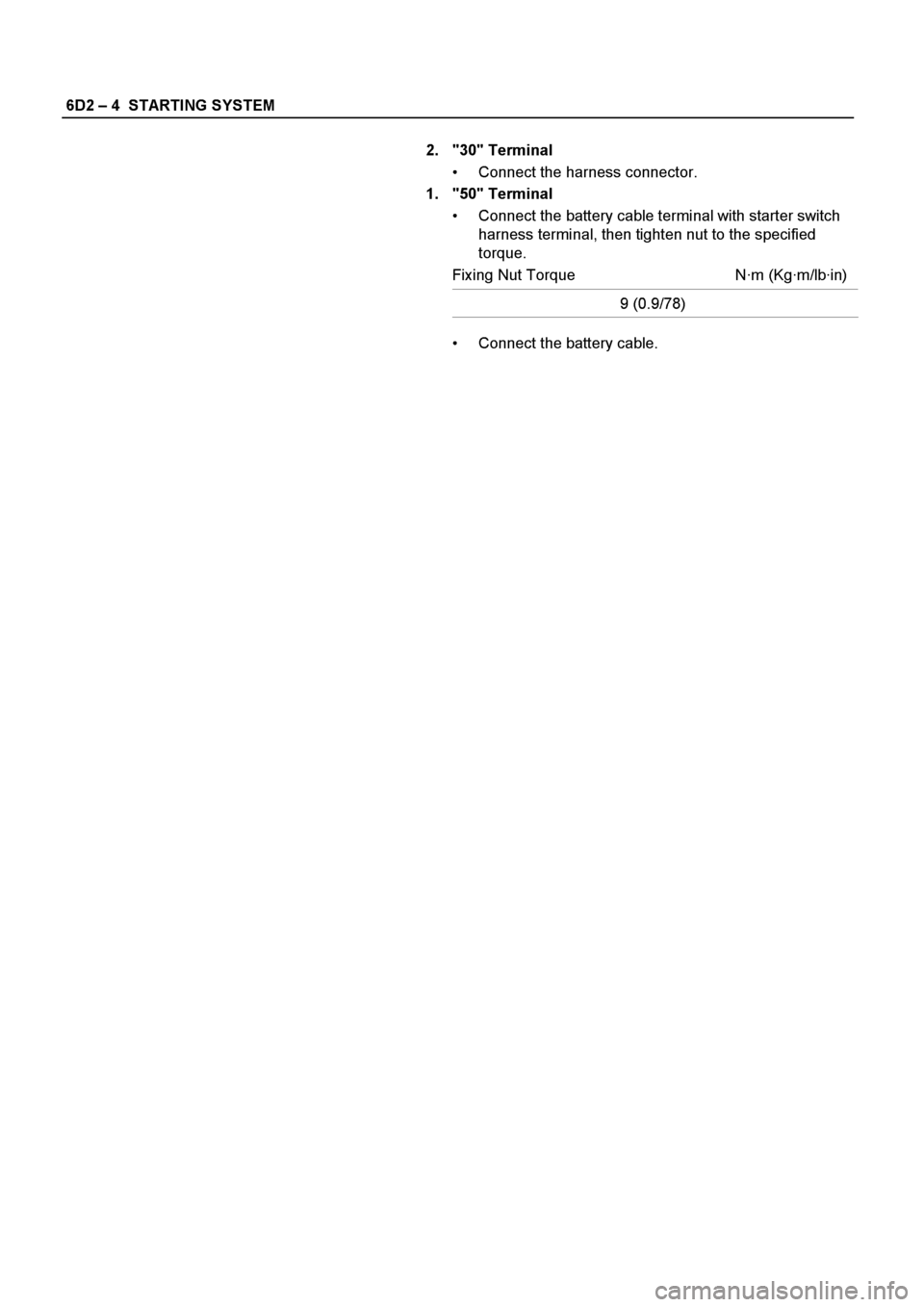 ISUZU ELF 1999  Workshop Manual 