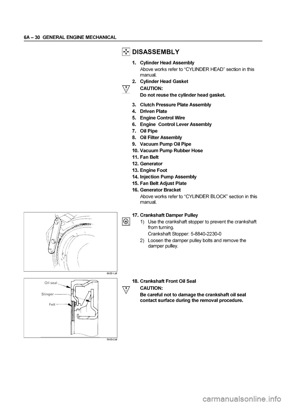 ISUZU ELF 1999  Workshop Manual 