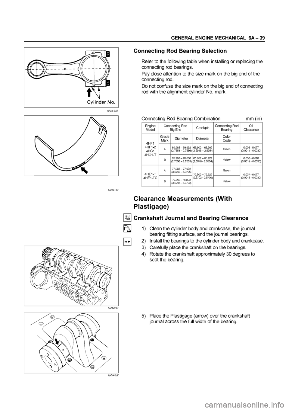 ISUZU ELF 1999  Workshop Manual 