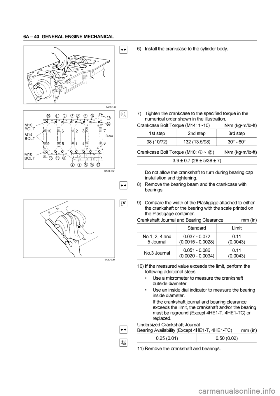 ISUZU ELF 1999  Workshop Manual 
