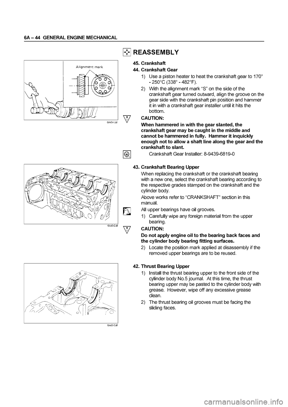 ISUZU ELF 1999  Workshop Manual 
