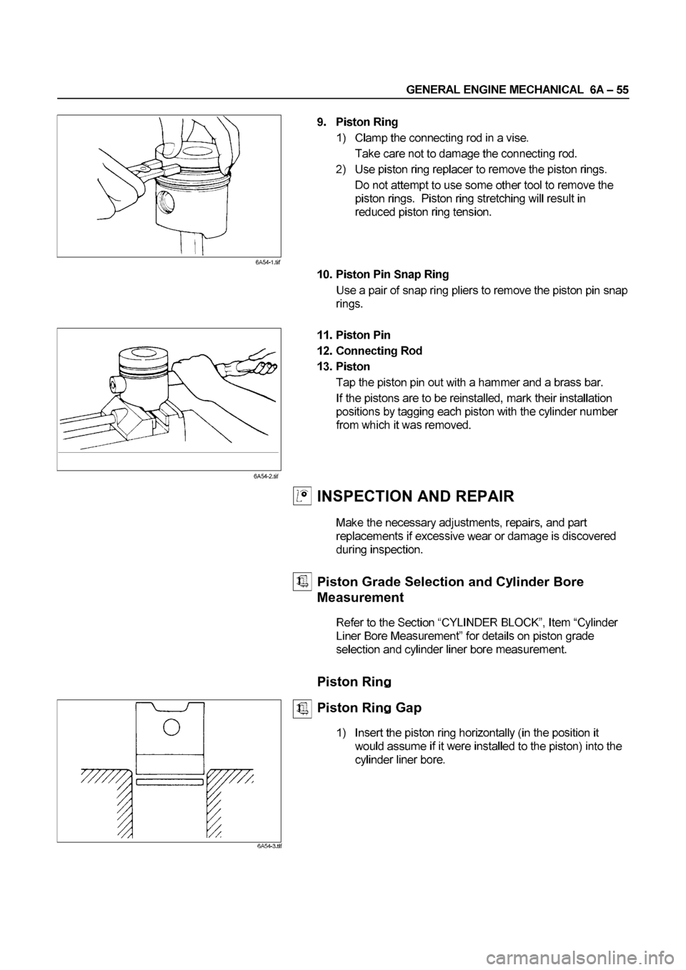 ISUZU ELF 1999  Workshop Manual 