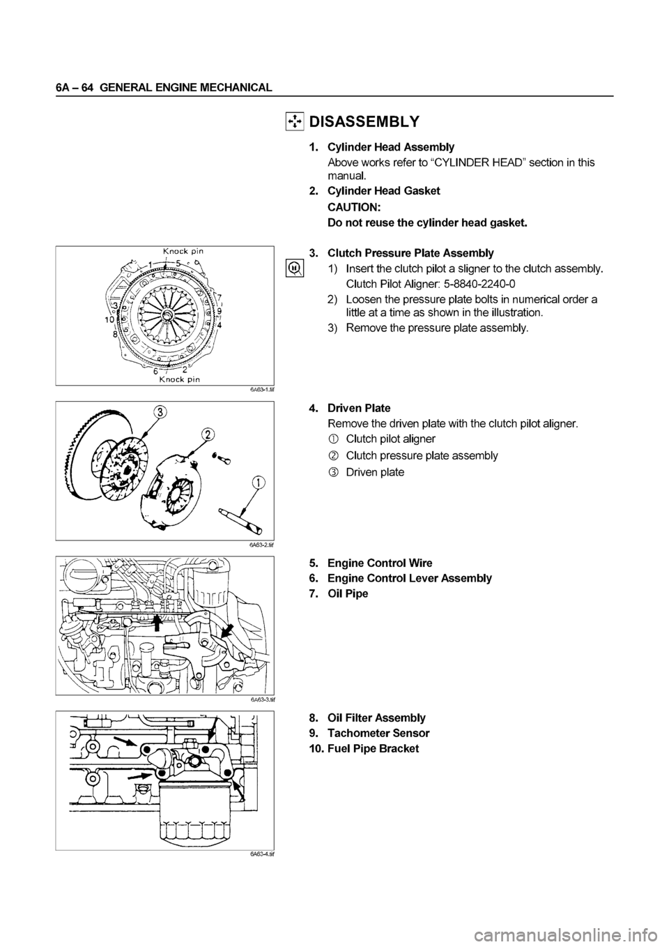 ISUZU ELF 1999  Workshop Manual 
