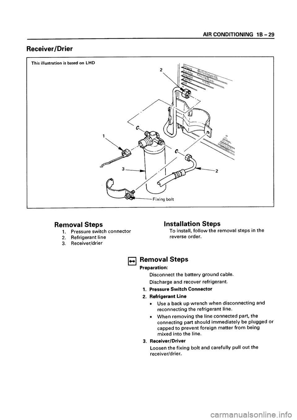 ISUZU ELF 1999  Workshop Manual 