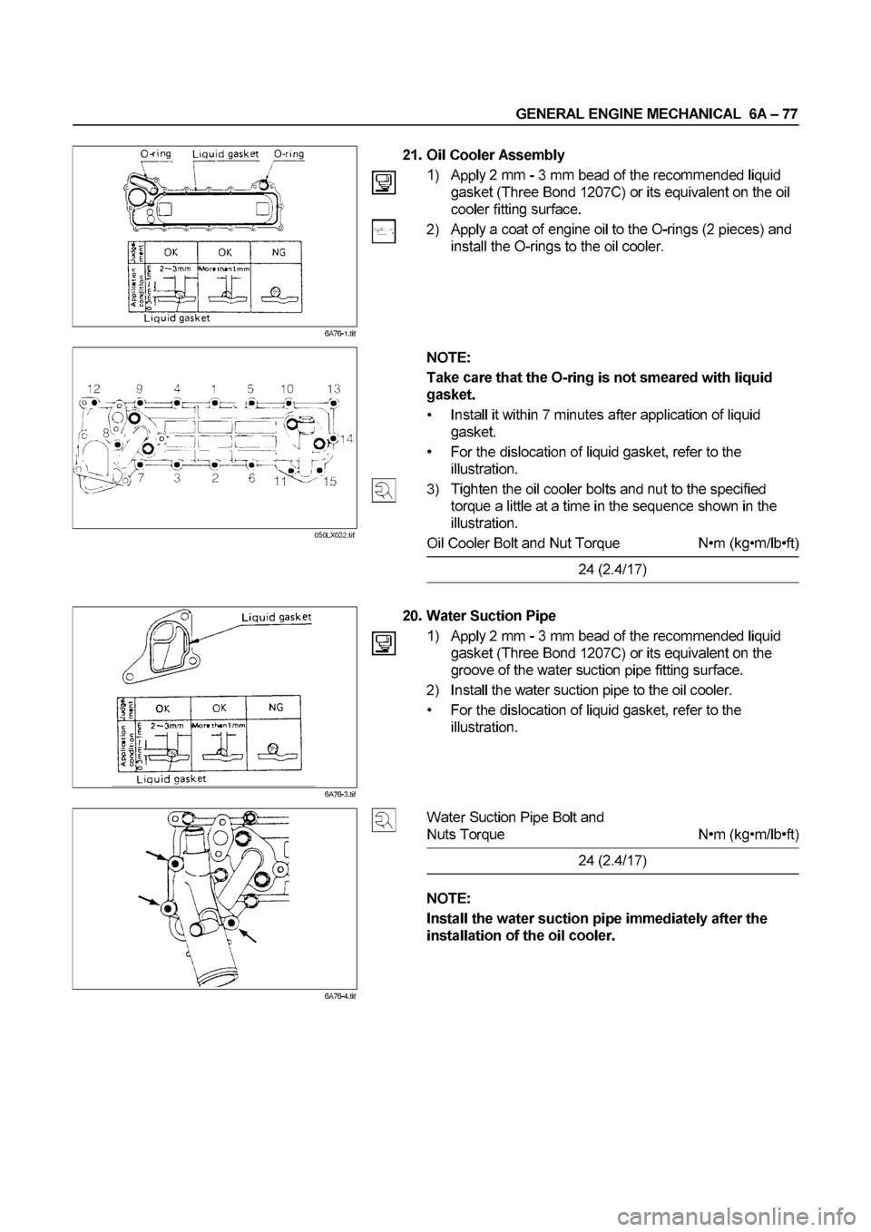ISUZU ELF 1999  Workshop Manual 