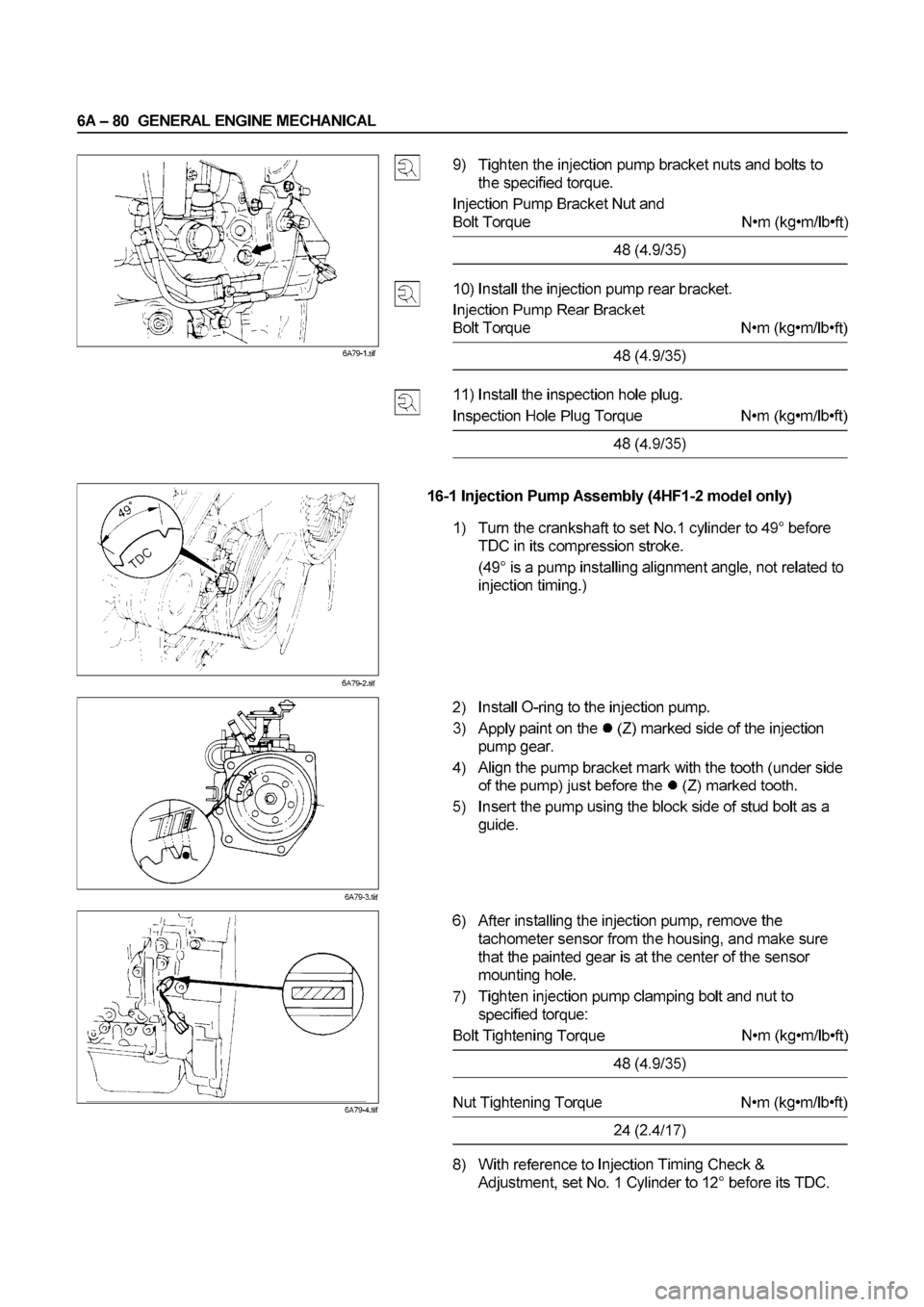 ISUZU ELF 1999  Workshop Manual 