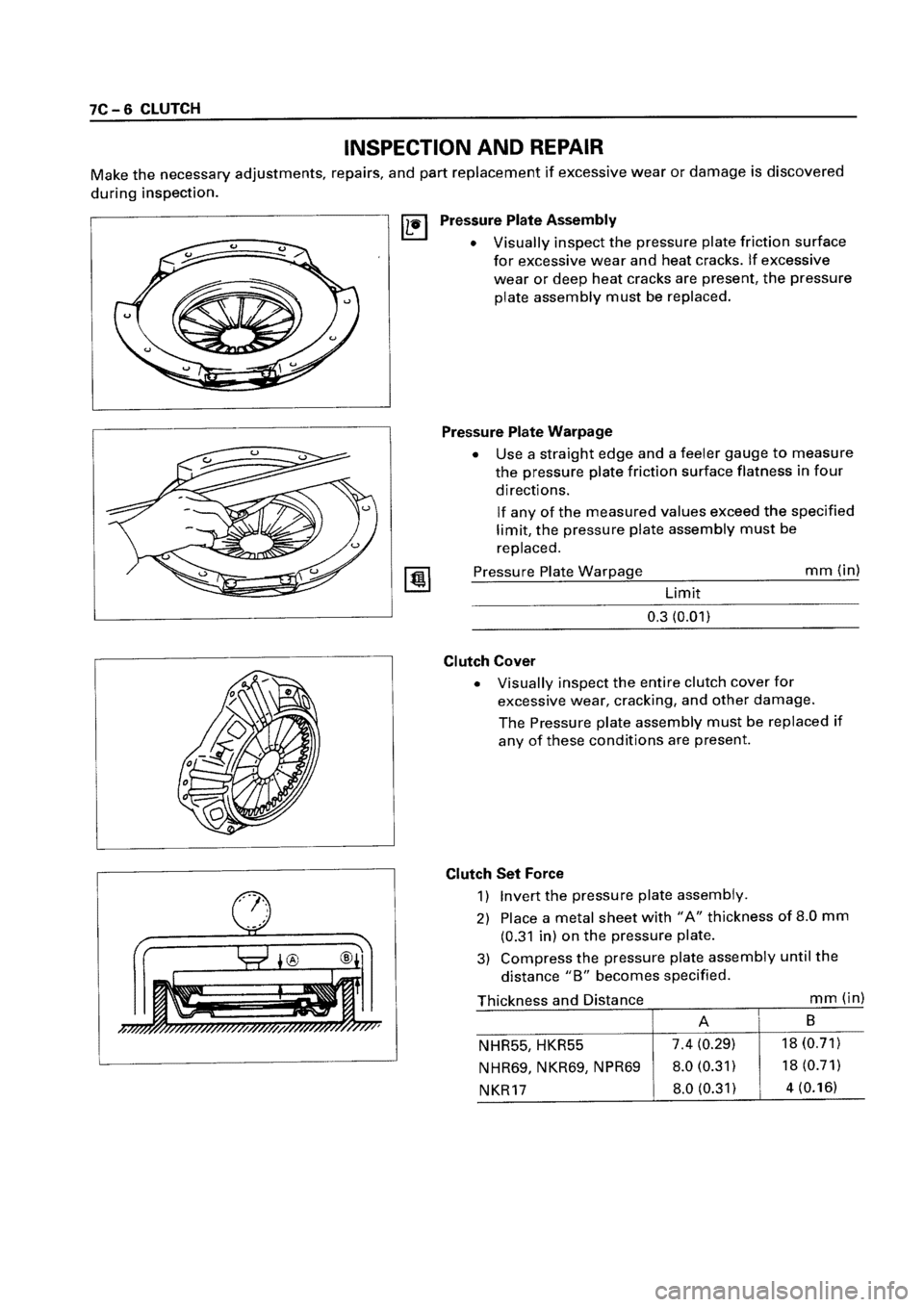 ISUZU ELF 1999  Workshop Manual 