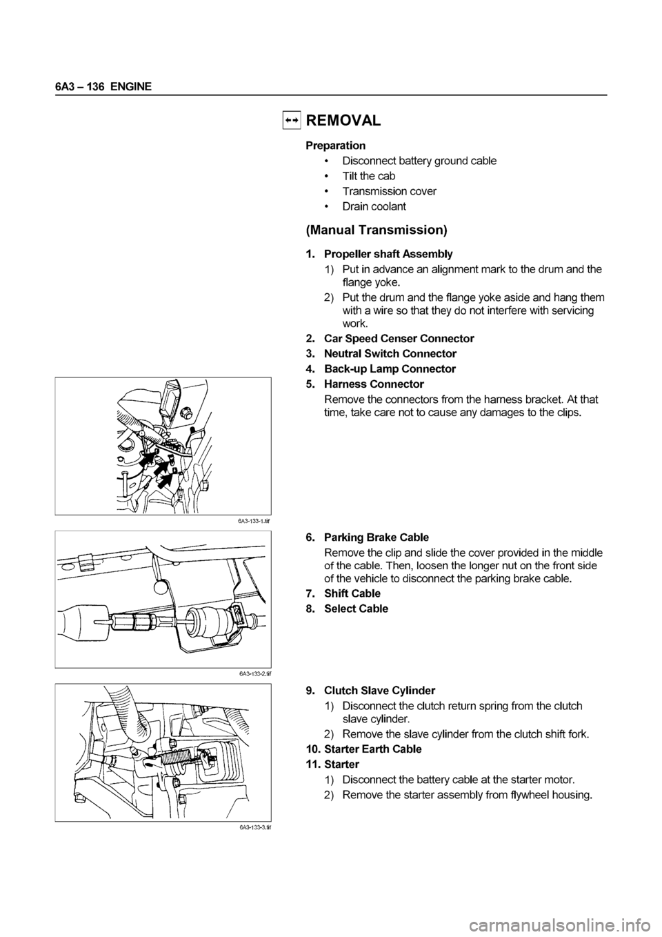 ISUZU ELF 1999 Workshop Manual ISUZU ELF 1999 Workshop Manual