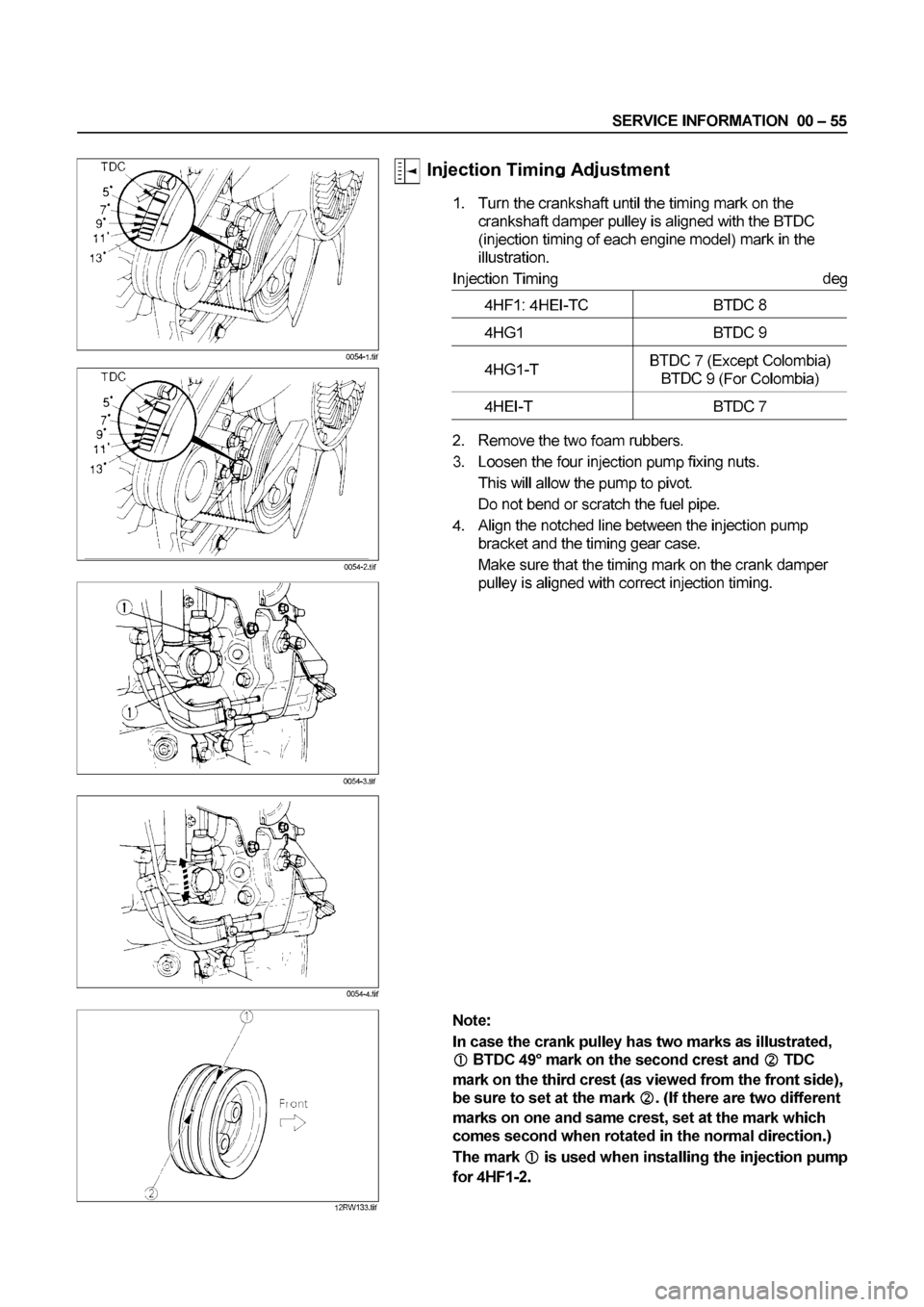 ISUZU ELF 1999 Repair Manual ISUZU ELF 1999 Repair Manual
