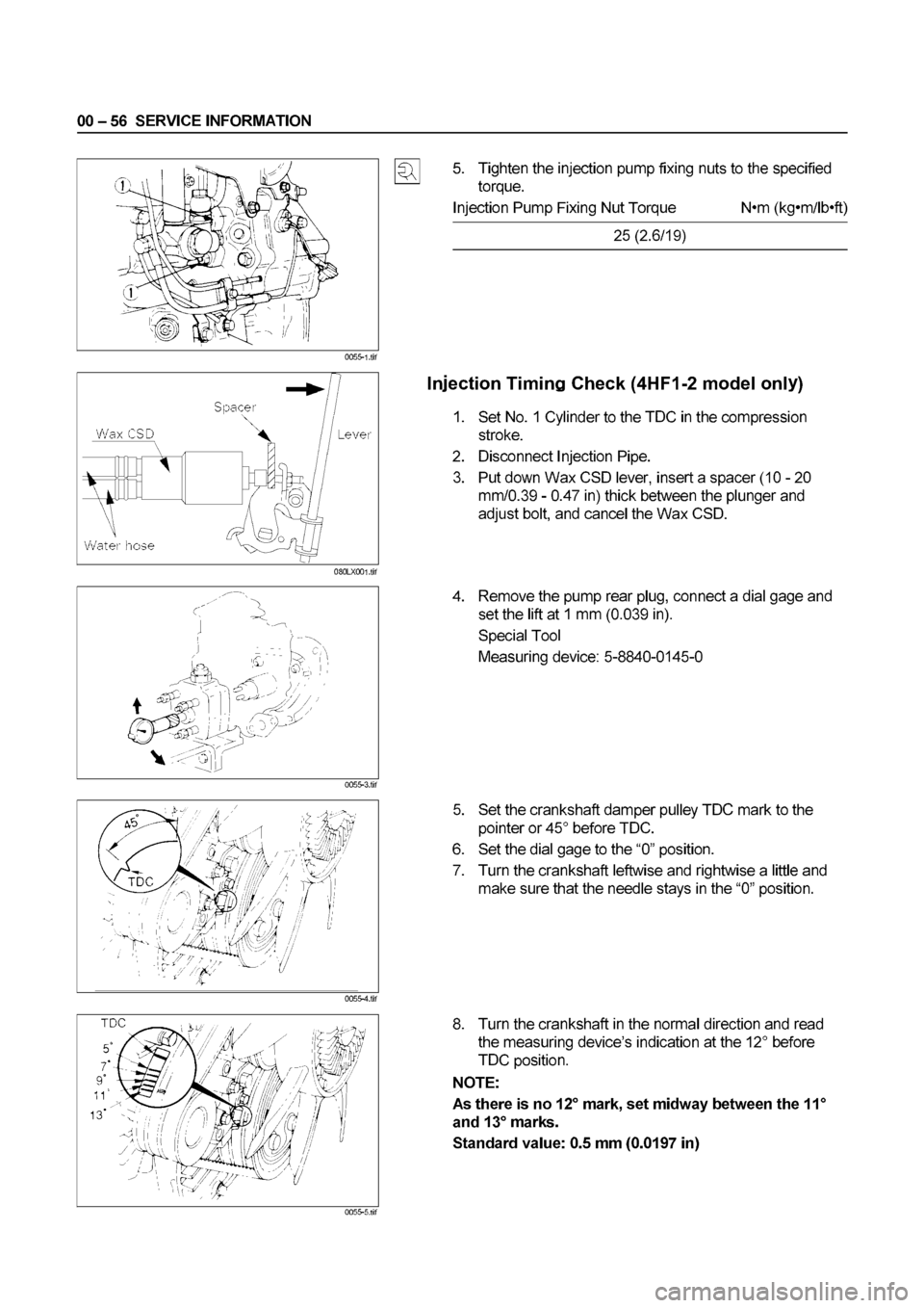 ISUZU ELF 1999 Repair Manual ISUZU ELF 1999 Repair Manual