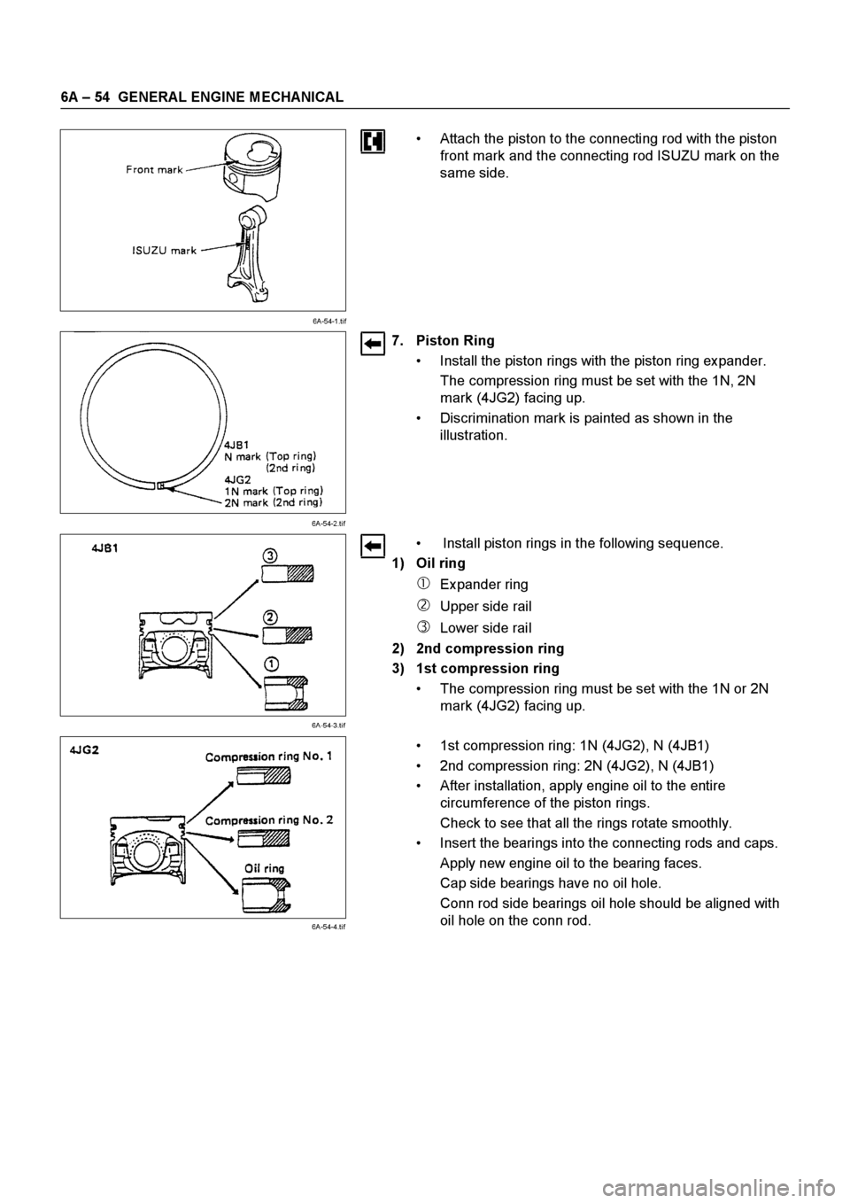 ISUZU ELF 1999 Workshop Manual ISUZU ELF 1999 Workshop Manual