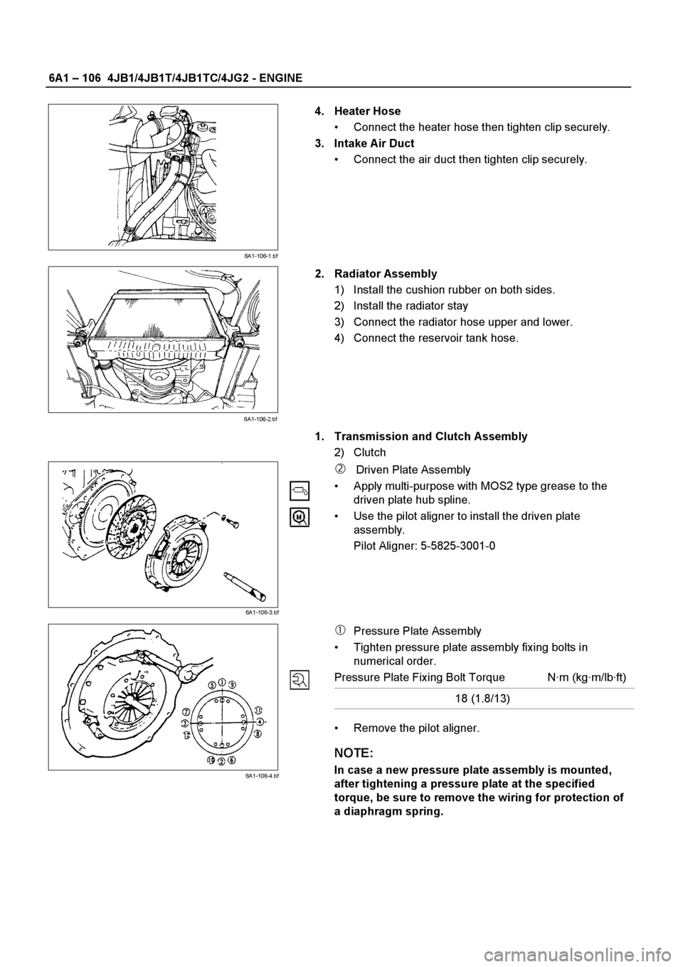 ISUZU ELF 1999  Workshop Manual 