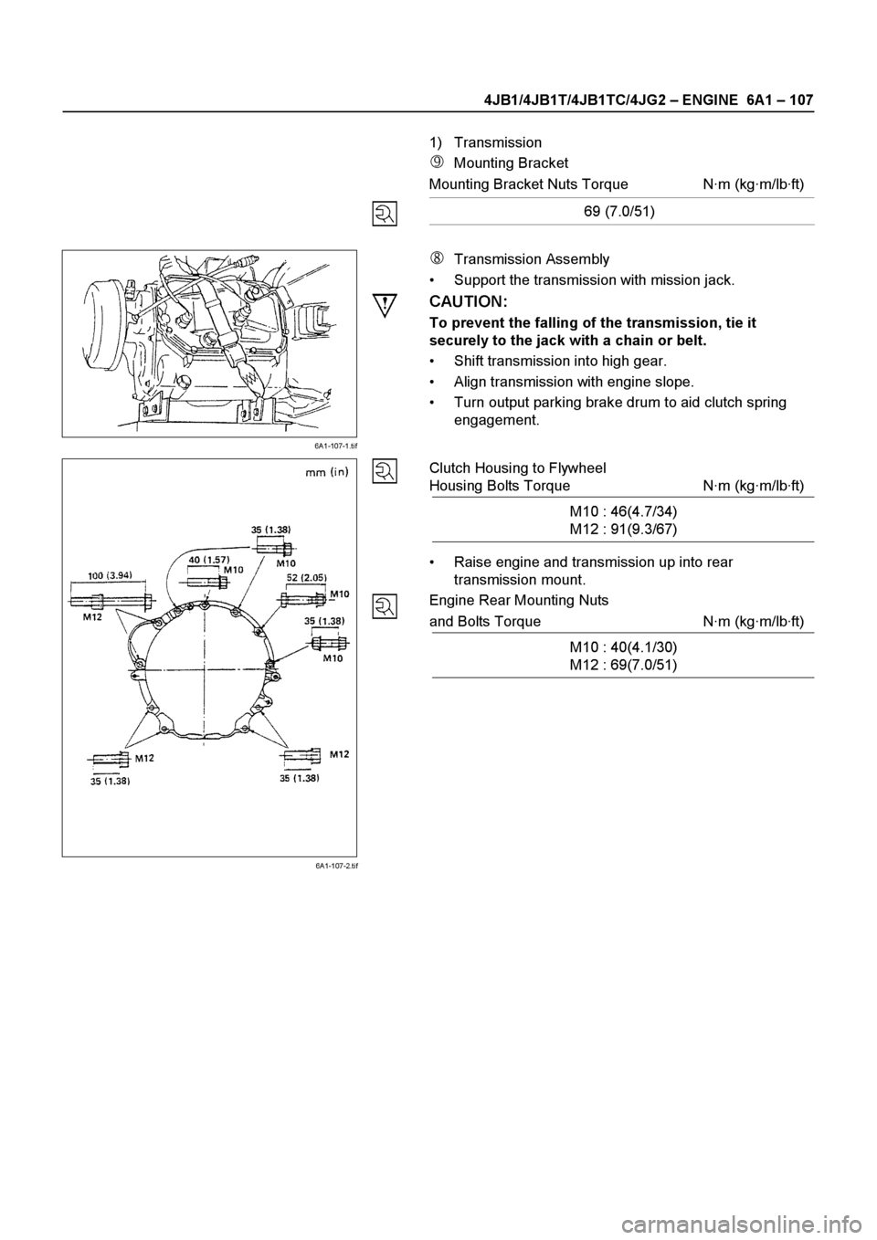 ISUZU ELF 1999  Workshop Manual 