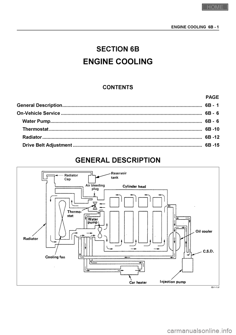ISUZU ELF 1999  Workshop Manual 