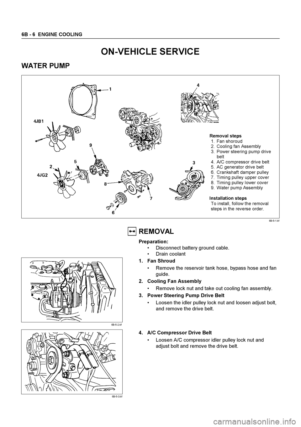 ISUZU ELF 1999  Workshop Manual 