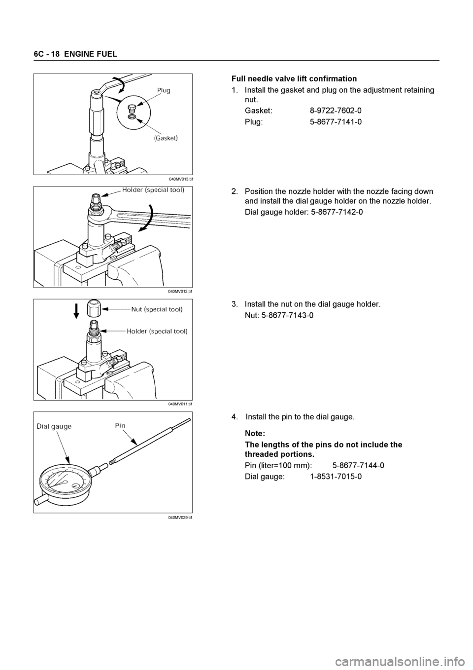 ISUZU ELF 1999 Workshop Manual ISUZU ELF 1999 Workshop Manual